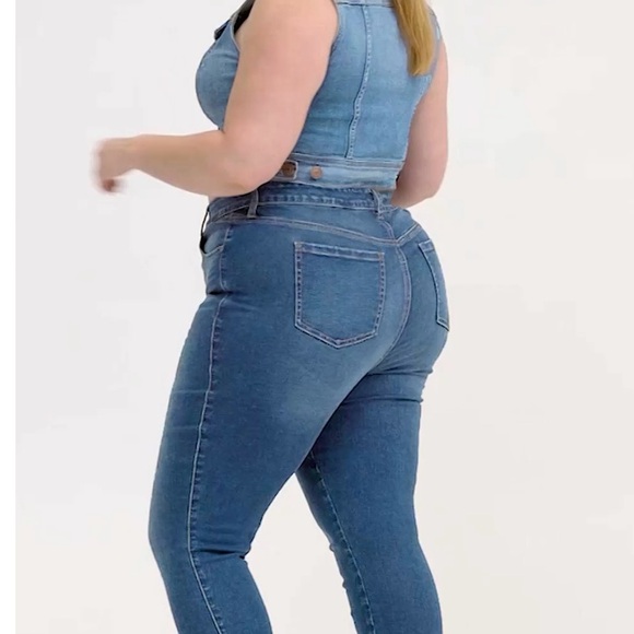 Torrid Trio Fit Skinny High-Rise Jeans, Sizes 10-14, Regular - Picture 7 of 14